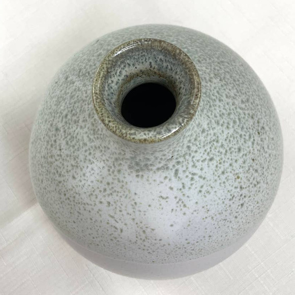 Vintage Pottery Craft Stoneware Vase Southwest Pottery Bottle Top Speckled 6" - Picture 5 of 7